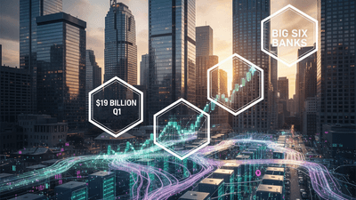 Resilience Redefined: Big Six Banks Post $19 Billion Q1 as Fintech Infrastructure Matures