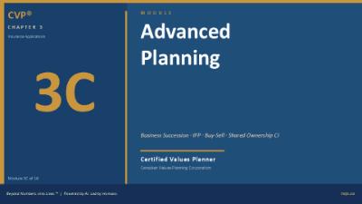 CVP® 3C: Advanced Planning and Business Succession